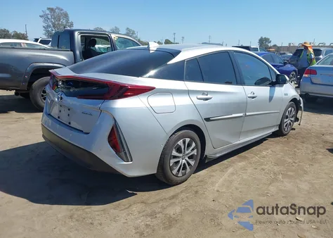 2021 Toyota Prius Prime Limited из США, поврежденный, VIN JTDKAMFP9M3178768